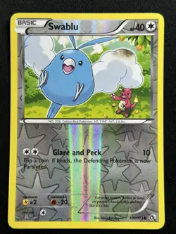 Swablu Reverse Holo Legendary Treasures 103/113 LP-NM Pokemon Card - Image 1