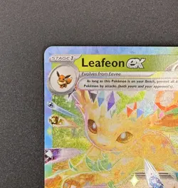 Leafeon EX 006/131 NM Pokemon TCG Prismatic Evolutions Card - Image 2