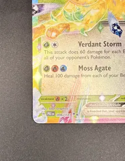 Leafeon EX 006/131 NM Pokemon TCG Prismatic Evolutions Card - Image 4