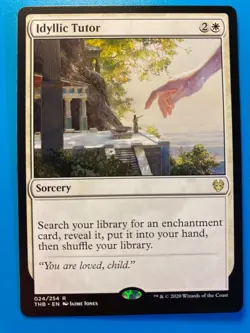 MTG 1x Idyllic Tutor # 24 Theros Beyond Death Magic the Gathering Card x1 NM - Image 1