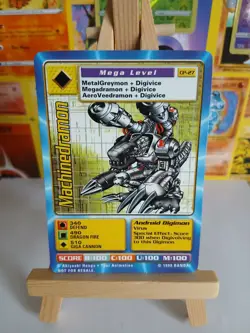 Digimon Card Digi-Battle Machinedramon Cp-27 Mega Level Bandai 1999 - Image 2