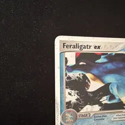 Feraligatr EX 103/115 Unseen Forces Holo Ultra Rare HOLO Pokemon Card LP - Image 5