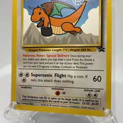 Pokemon TCG Dragonite Movie Promo Card 05/53 WOTC Promo Authentic Set C - Image 3