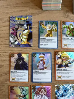 192 ZatchBell card collection! 14 Holo Cards and Tons Of First Edition TCG 2005 - Image 2