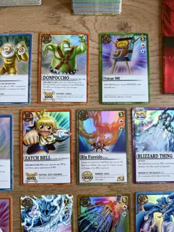 192 ZatchBell card collection! 14 Holo Cards and Tons Of First Edition TCG 2005 - Image 3