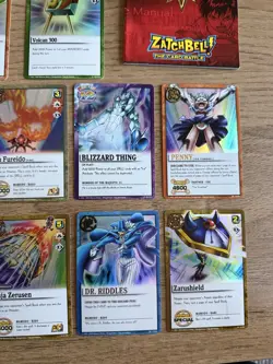 192 ZatchBell card collection! 14 Holo Cards and Tons Of First Edition TCG 2005 - Image 4