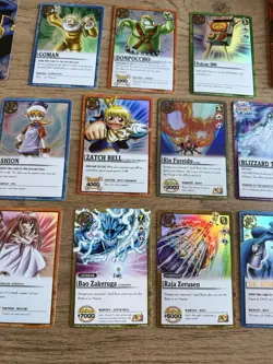 192 ZatchBell card collection! 14 Holo Cards and Tons Of First Edition TCG 2005 - Image 5