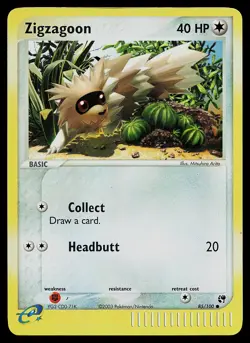 Pokemon Card - Zigzagoon Sandstorm 85/100 Reverse Holo - Image 1