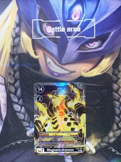 Digimon Card Game Magneticdramon EX10-036 Super Rare Sinister Order NM - Image 1