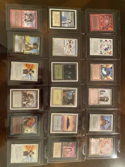 Lot Of 538 Magic The Gathering Cards Most 1994 & 1996 In Semi-Rigid - Image 5