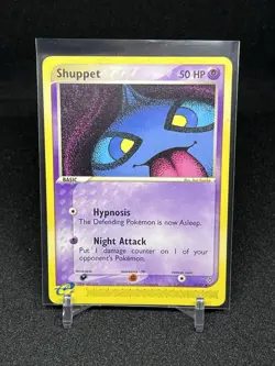 Pokemon EX Dragon Shuppet 43/97 Non Holo Uncommon EReader Series LP Vintage Card - Image 1