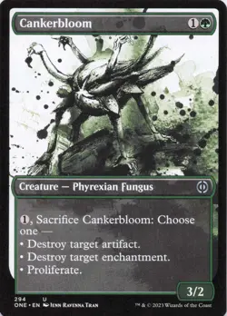 Cankerbloom (Showcase) U Phyrexia: All Will Be One # 294 NM - Image 1