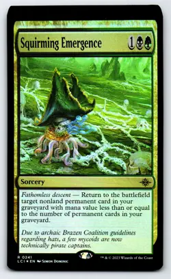 Squirming Emergence R The Lost Caverns of Ixalan # 241 NM Foil - Image 1