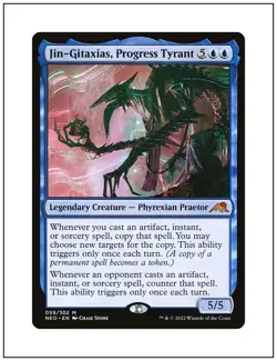 1x Jin-Gitaxias, Progress Tyrant, Magic the Gathering MTG NM - Image 1