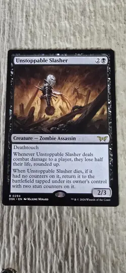 Unstoppable Slasher (0119) Duskmourn: House of Horror Regular - Image 1