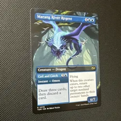 MTG - Marang River Regent (Borderless) TDM Regular Rare #0378 - Image 3