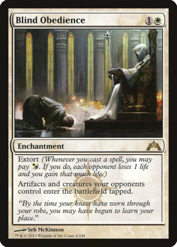 Blind Obedience 1x MtG Gatecrash NM - Image 1