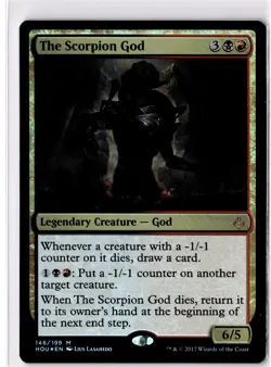 The Scorpion God LP* FOIL Hour Of Devastation ENGLISH 146/199 mtg -UnltdCards - Image 1