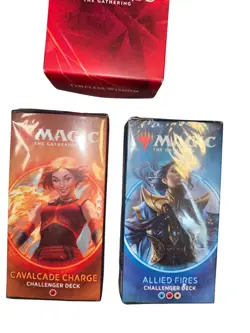 Lot Of 5 Magic The Gathering Challenger Deck Set: Flash Of Ferocity Cavalcade - Image 3