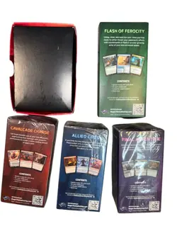 Lot Of 5 Magic The Gathering Challenger Deck Set: Flash Of Ferocity Cavalcade - Image 4