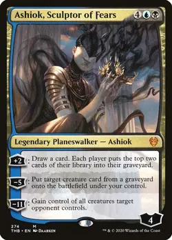 Ashiok, Sculptor of Fears Foil - Theros Beyond Death MTG-NM - Image 1