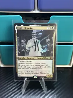 Magic the Gathering - Mister Negative Marvel's Spider-Man Foil! - Image 1