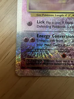 Pokemon Gastly 76/110 Reverse Holo Legendary Collection MP - Image 4