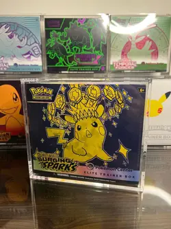 Pokemon Elite Trainer Box ETB protection box 🇬🇧 Acrylic Display Case - Image 1