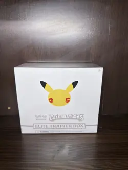Pokemon Celebrations 25th Anniversary Elite Trainer Box - ETB Sealed, Tear, Dent - Image 1