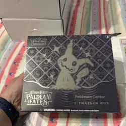 Paldean Fates Pokemon Center Elite Trainer Box ETB Exclusive - Image 1