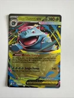 Mega Venusaur EX Pokemon Card Holo Rare XY Evolutions 2/108 - Image 1