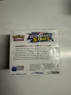 Pokemon Sword & Shield Brilliant Stars Booster Box Factory Sealed - Image 2
