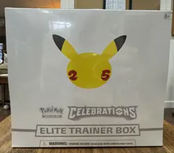 Pokemon TCG 25th Anniversary Celebrations Elite Trainer Box ETB - Sealed New - Image 1