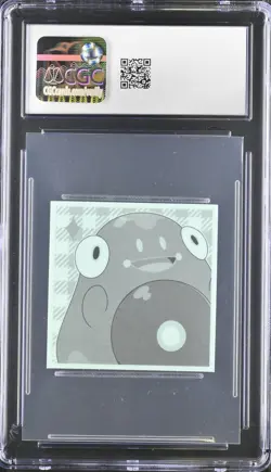 2023 Lotte Pokemon Japanese Horizons Wafer Stickers #01 Pikachu Cgc Mint 9 - Image 2
