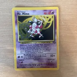 Mr. Mime Holo LP - Pokemon Jungle 6/64 Unlimited - Image 1