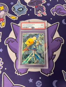 2025 POKEMON DRI EN-DESTINED RIVALS ILLUSTRATION RARE #193 MISTY'S PSYDUCK PSA 9 - Image 1