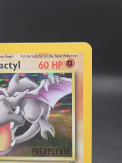 Aerodactyl 1/62 Pokemon Fossil 1st Edition Prerelease Promo - LP - Image 4