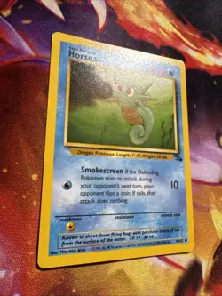 Pokemon Horsea 49/62 Common Fossil Near Mint - Image 2