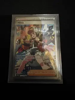 Pokemon TCG Hilda Trainer White Flare Holo Full Art Sv: 171/086 Pack Fresh 🔥 - Image 1