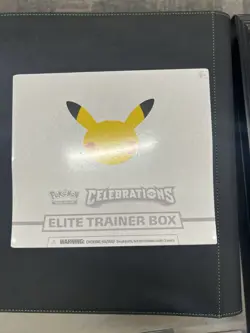 Pokemon Celebrations Elite Trainer Box ETB 25th Anniversary Factory Sealed - Image 1