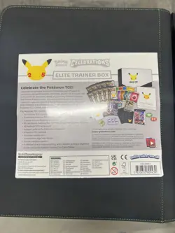 Pokemon Celebrations Elite Trainer Box ETB 25th Anniversary Factory Sealed - Image 2