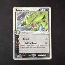 Pokemon TCG - Tyranitar ex POP Series - 17/17 Cosmos Holo Rare - NM - Image 1