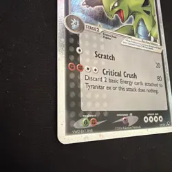 Pokemon TCG - Tyranitar ex POP Series - 17/17 Cosmos Holo Rare - NM - Image 3