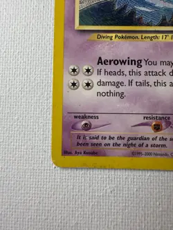 Pokemon TCG Lugia 20/64 Neo Revelation Rare Unlimited (2000 WOTC) - MP - Image 5