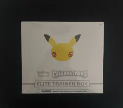 Sealed Pokemon TCG: 25th Anniversary Celebrations Elite Trainer Box ETB 820650809439 - Image 1