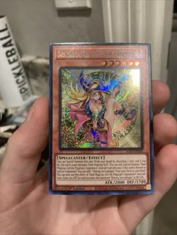 Yu-Gi-Oh Dark Magician Girl the Magician's Apprentice Alin-En004 SCR Secret Rare - Image 1