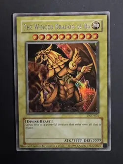 Yugioh! The Winged Dragon of Ra DOD-001 Secret Rare NM - Image 1