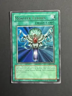Monster Reborn LOB-118 The Legend of Blue Eyes White Dragon Unlimited|LP - Image 1