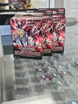 Yugioh TCG The Crimson King 1st Edition Structure Decks x 3 SEALED! - Image 1