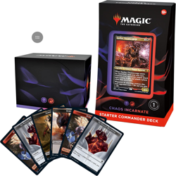 MTG Starter Commander Deck - Chaos Incarnate Black-Red Factory Sealed - Image 1
